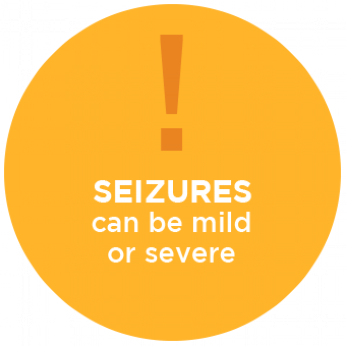 Seizures Can Be Mild or Severe