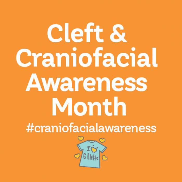 Cleft and craniofacial awareness month