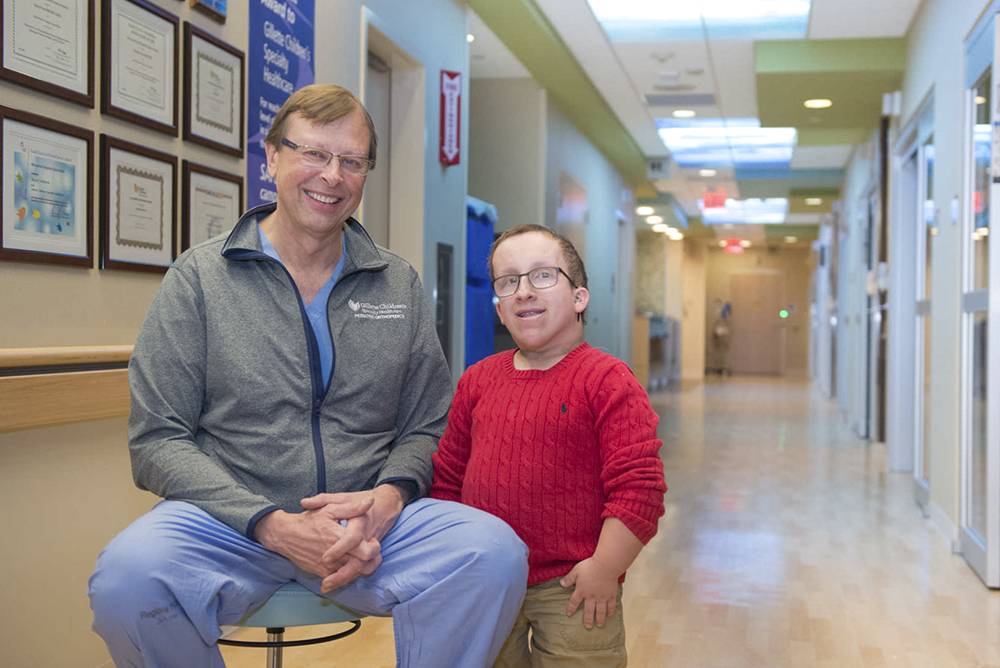 Stephen Sundberg, MD, and his patient, Chuck Schultz