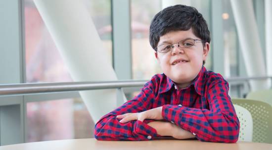 Michael, Apert Syndrome patient at Gillette Children's Specialty Healthcare