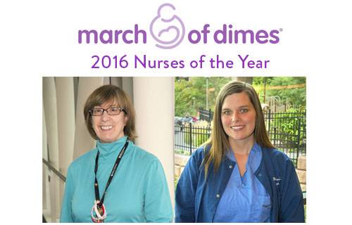 March of Dimes Nurse of the Year 2016 Award Winners at Gillette Children's