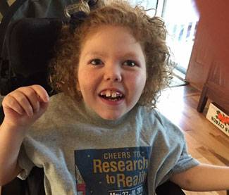Kira, who has Rett syndrome, participated in the NNZ-2566 study of Trofinetide over the summer.