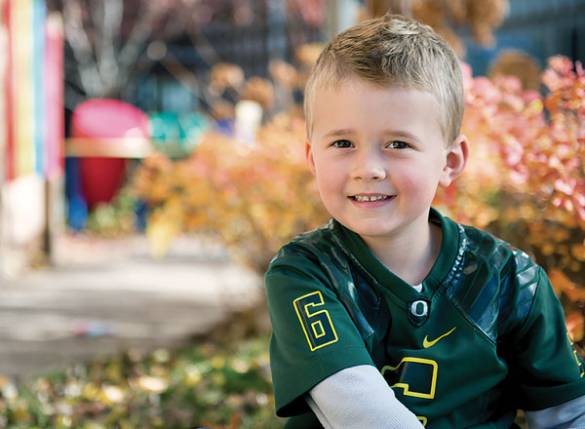 Today, 4-year-old Peyton has fully recovered from his traumatic brain injury.