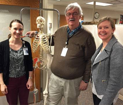 Angela Sinner, Michael Partington and Jennifer Laine are physicians on Gillette's spasticity evaluation team.